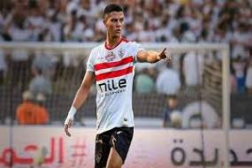 محمد شحاتة يسجل الهدف الأول للزمالك في شباك إيه إس بورت