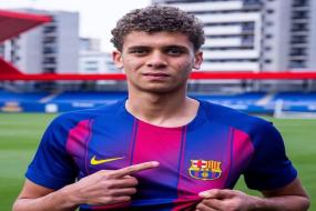 حمزة عبد الكريم يزين قائمة برشلونة لمواجهة ليفانتي بالدوري الإسباني