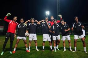 منتخب مصر يواصل تدريباته استعدادًا لمواجهة أنجولا