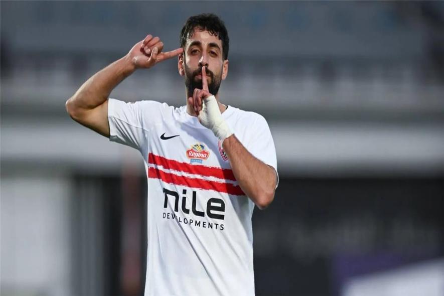 سبب إنذار عدي الدباغ بعد إلغاء هدفه في مباراة الزمالك وشباب بلوزداد