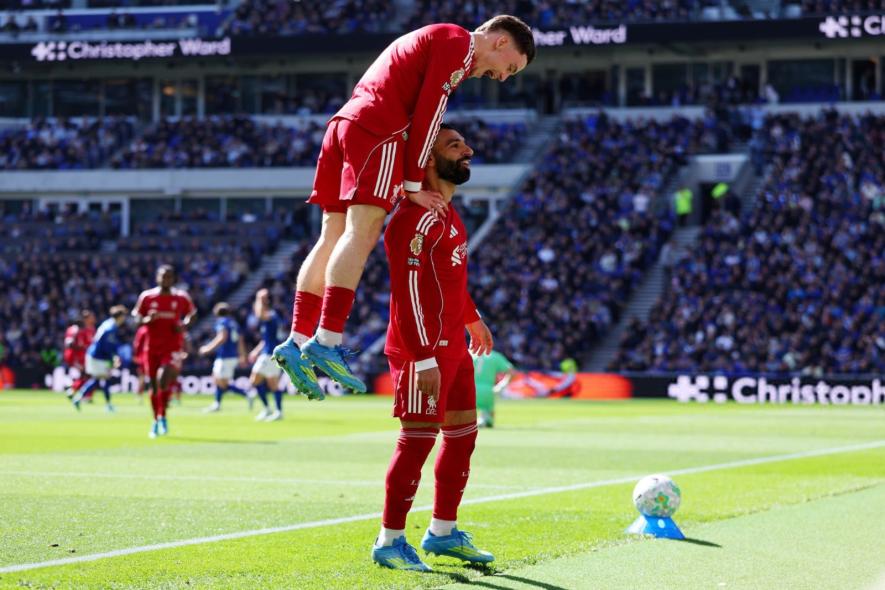 شاهد | هدف محمد صلاح أمام إيفرتون في الدوري الإنجليزي