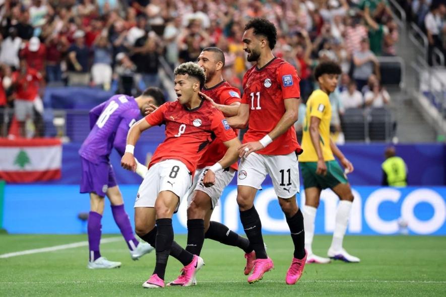 منتخب مصر يتقدم على أستراليا في الشوط الأول بمونديال 2026