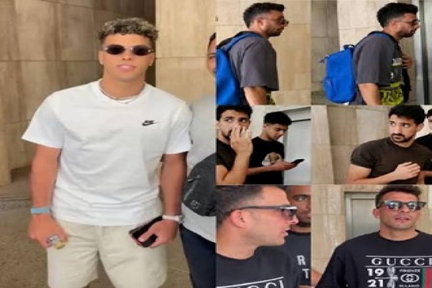 لاعبو الأهلي يتواجدون في السفارة الإسبانية لاستخراج تأشيرات السفر