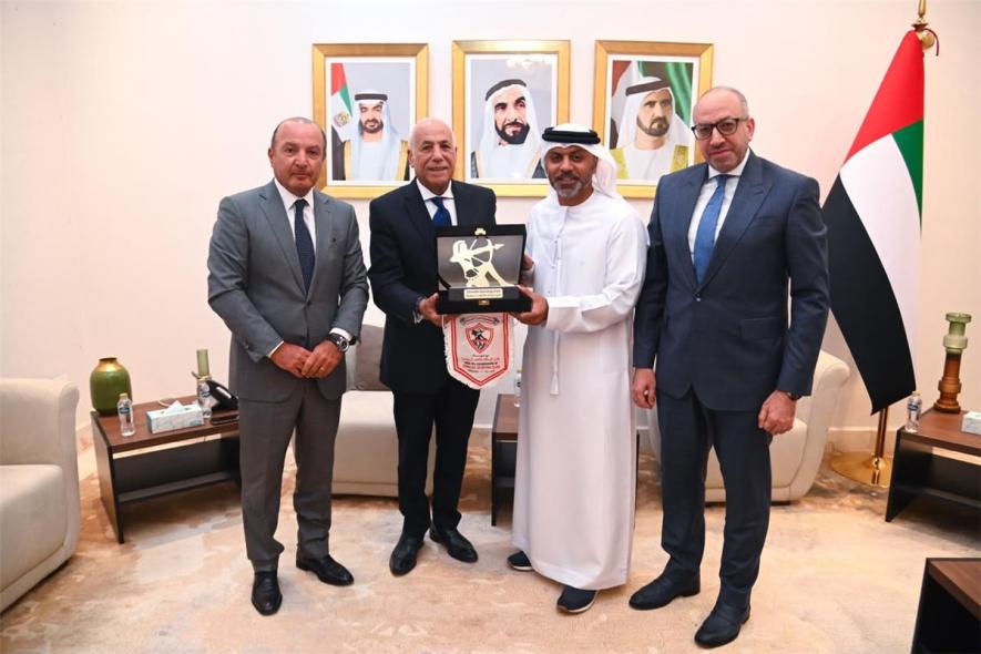 تفاصيل زيارة وفد الزمالك إلى سفير الإمارات