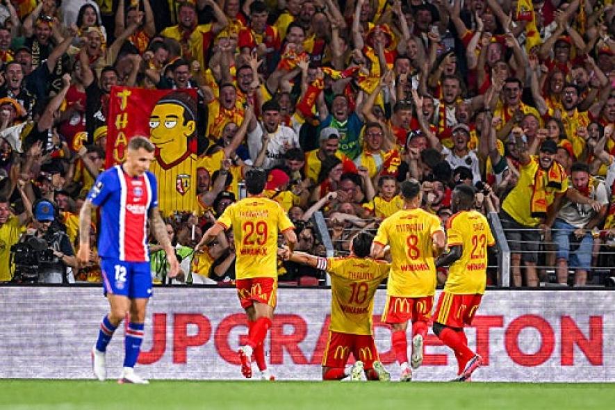 لانس يتوج بكأس الأبطال الفرنسي على حساب باريس سان جيرمان