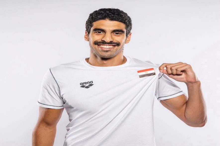 عبد الرحمن سامح يحصد ذهبية 50 متر فراشة في البحر المتوسط 2026