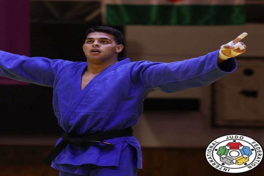 عمر الرملي يتوج بذهبية الجودو في وزن تحت 100 كجم بدورة ألعاب البحر المتوسط