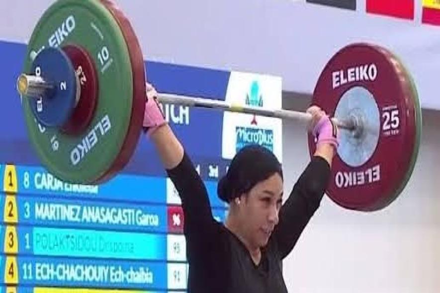 روفيدا فتحي تحصد ميداليتين في رفع الأثقال بألعاب البحر المتوسط