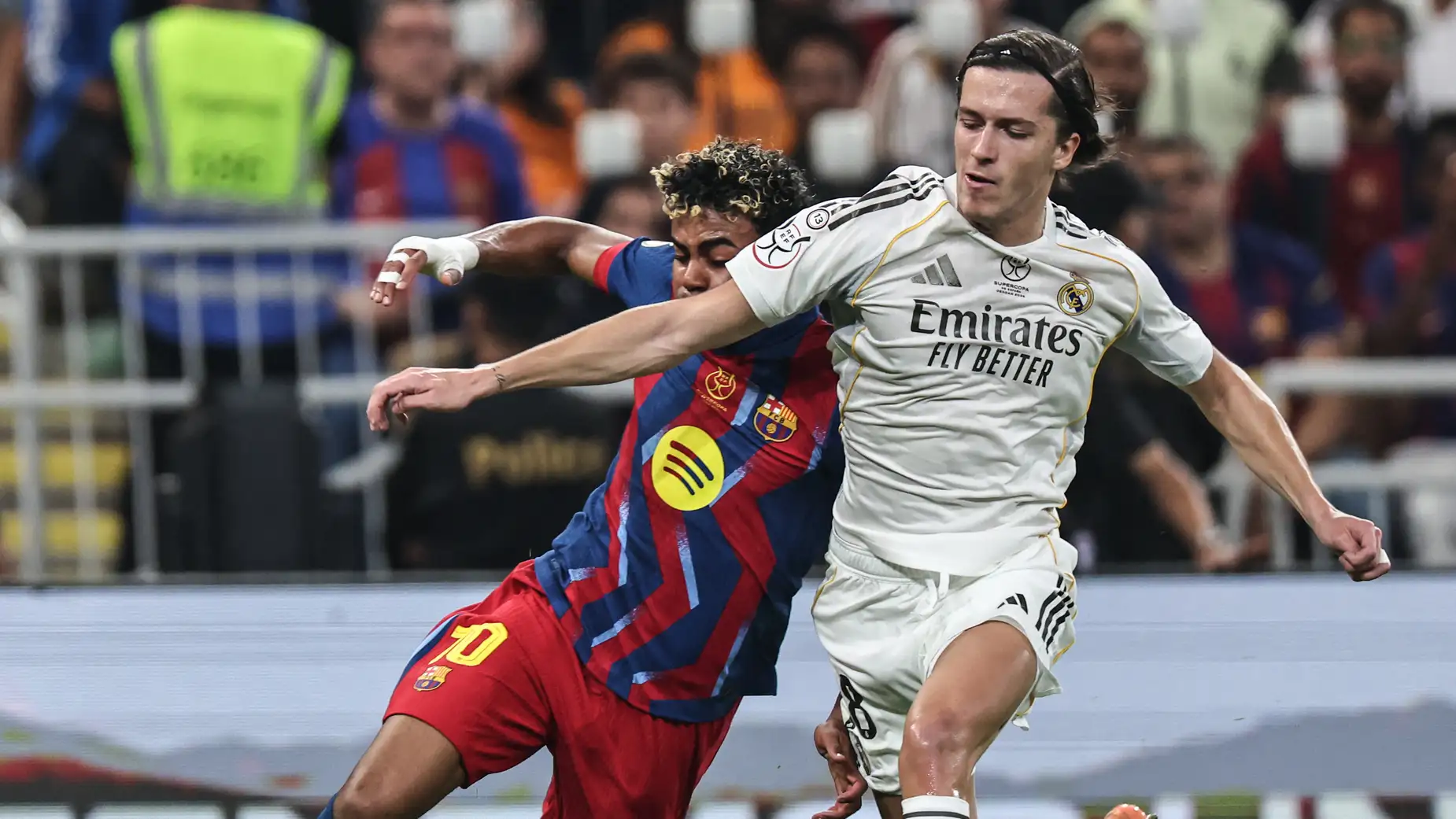 أهداف مباراة برشلونة وريال مدريد في نهائي كأس السوبر الإسباني