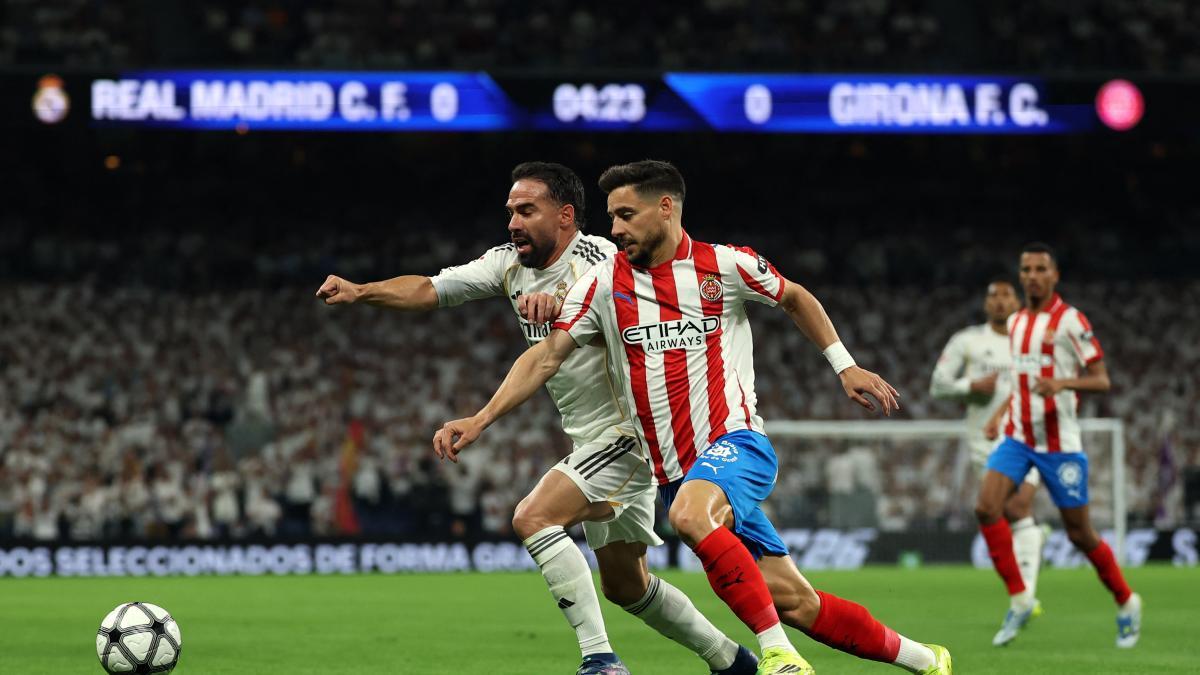 جدول ترتيب الدوري الإسباني بعد تعادل ريال مدريد مع جيرونا