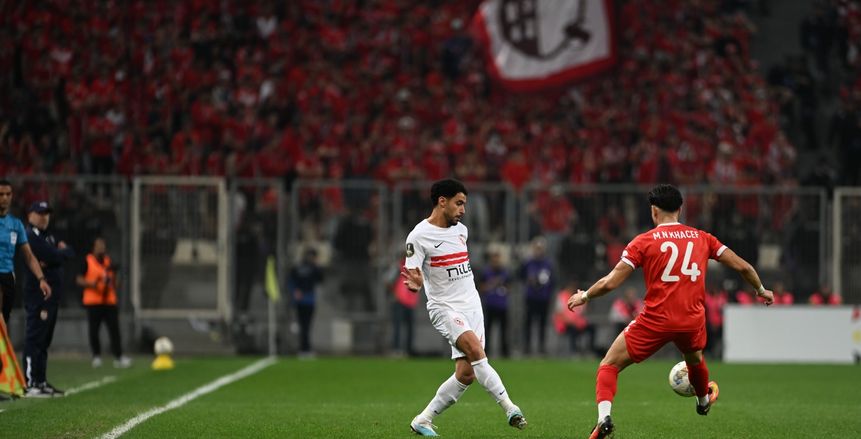 نتيجة مباراة الزمالك وشباب بلوزداد في إياب نصف نهائي الكونفيدرالية