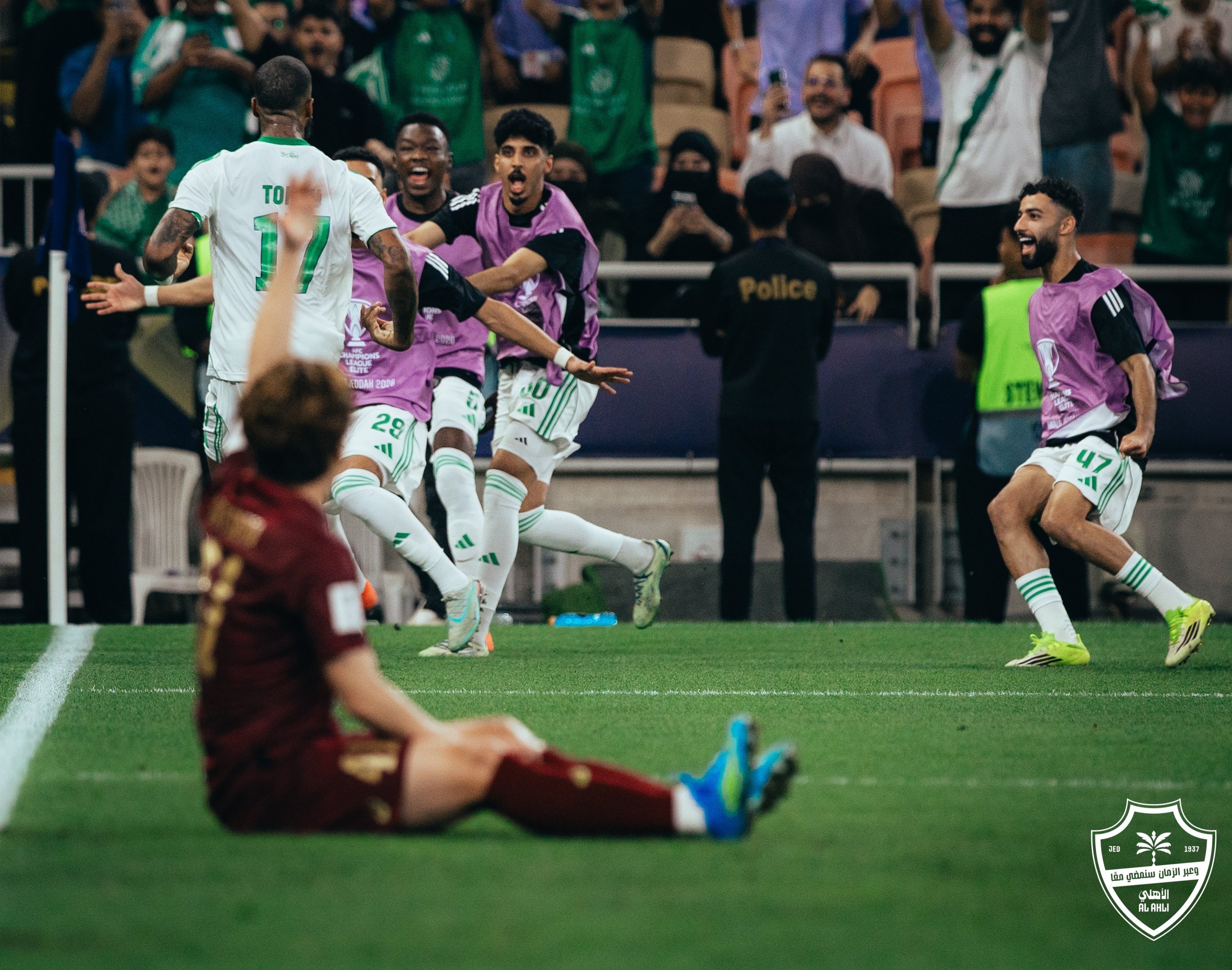 الأهلي السعودي يطيح بـ فيسيل كوبي بثنائية ويتأهل لنهائي دوري أبطال آسيا للنخبة