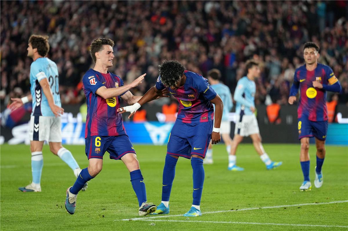 غياب لامين يامال.. قائمة برشلونة لمباراة خيتافي في الدوري الإسباني