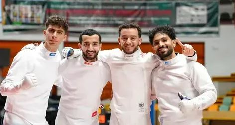 منتخب مصر يتوج ببرونزية العالم في سيف المبارزة بعد انتصار مثير على إسرائيل