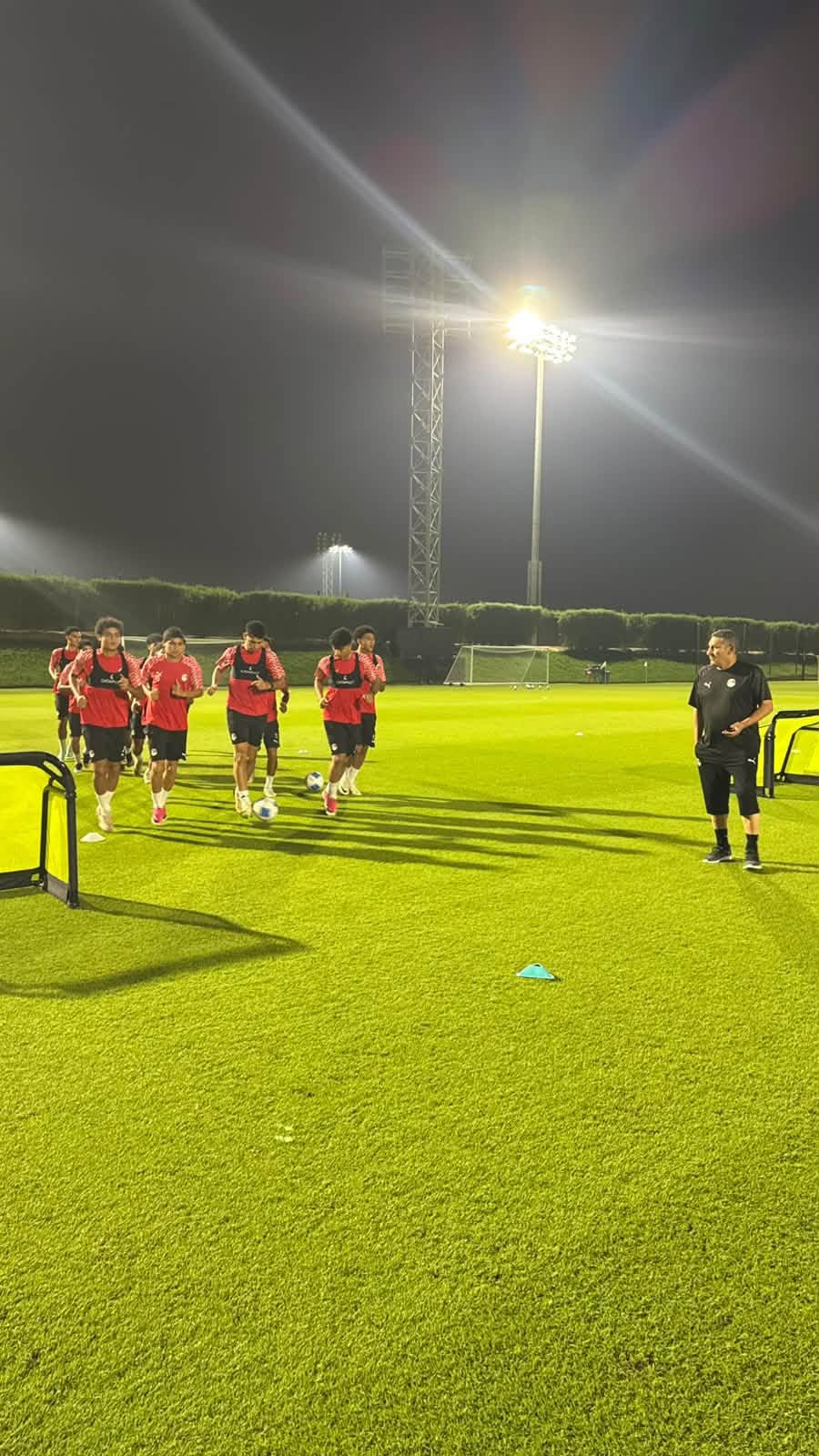 منتخب مصر للناشئين يستعد لمواجهة الكويت في كأس الخليج